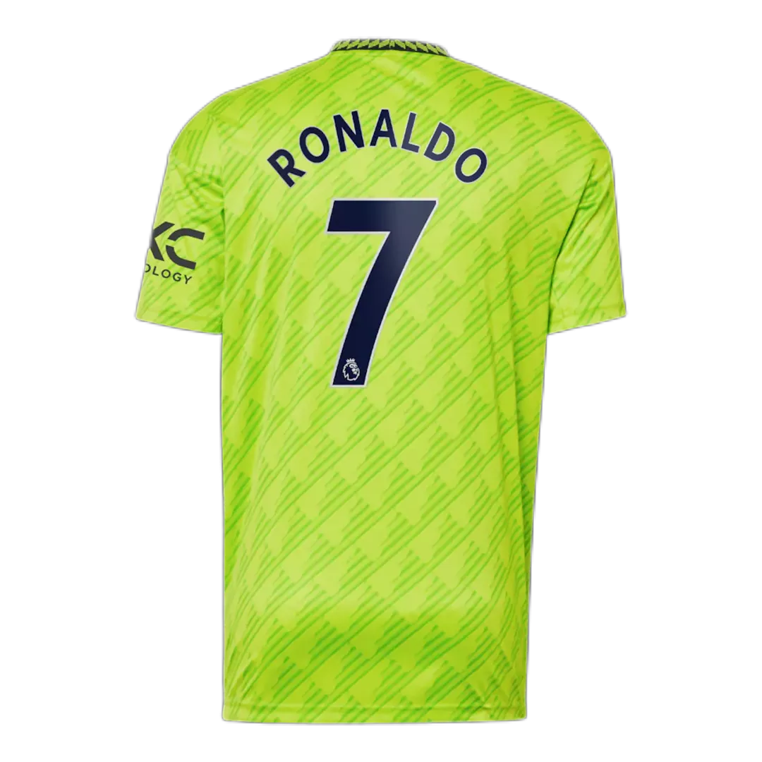 Ronaldo #7 Manchester United Football Shirt Third Away 2022/23