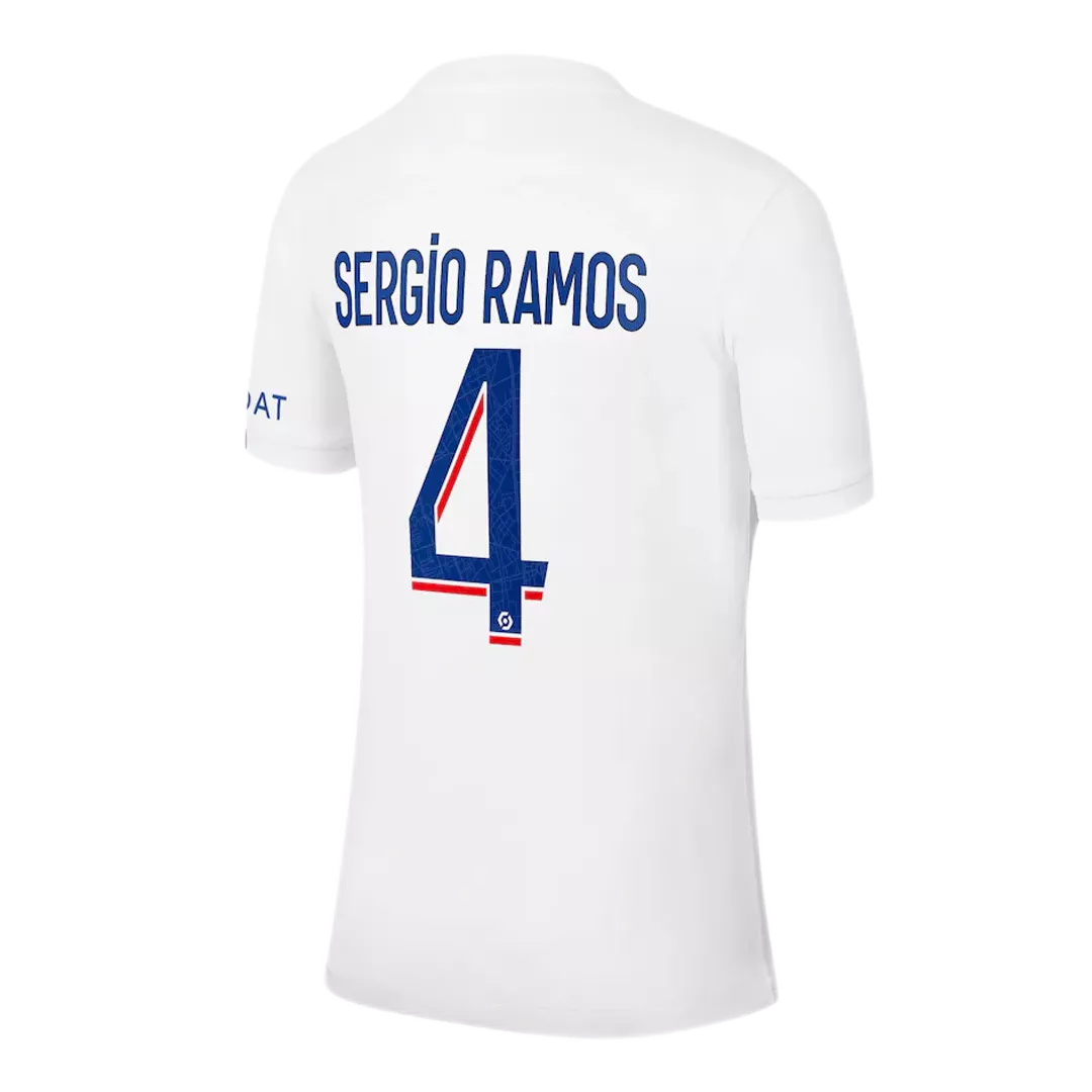 SERGIO RAMOS #4 PSG Football Shirt Third Away 2022/23