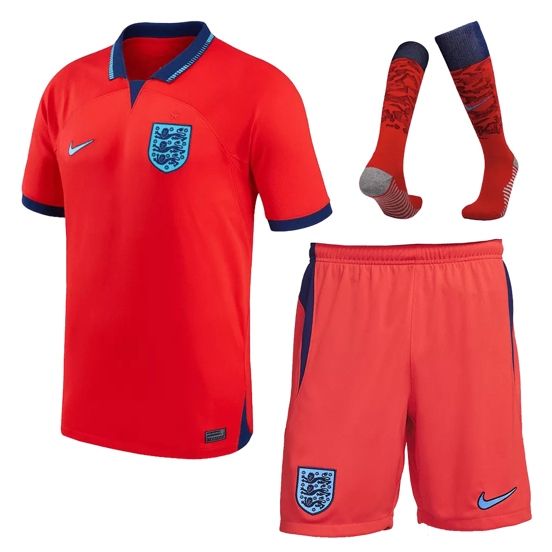 England Football Kit (Shirt+Shorts+Socks) Away 2022