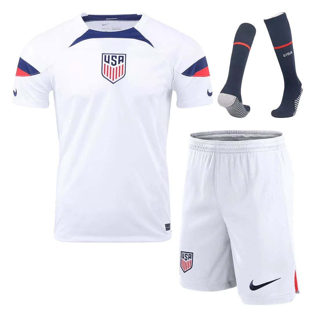 USA Football Kit (Shirt+Shorts+Socks) Home 2022