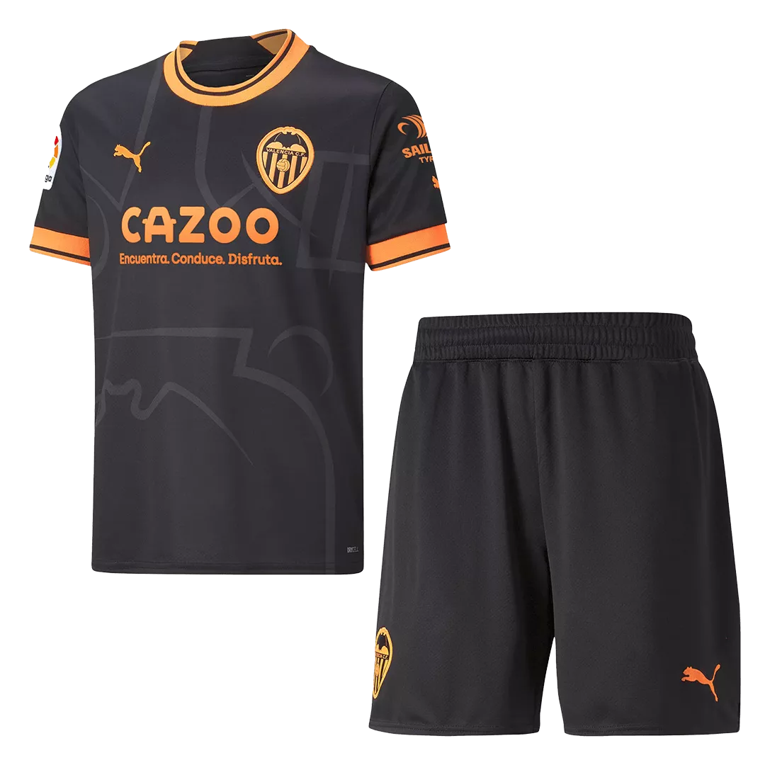 Valencia Football Mini Kit (Shirt+Shorts) Away 2022/23
