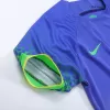 Brazil Football Mini Kit (Shirt+Shorts) Away 2022 - bestfootballkits