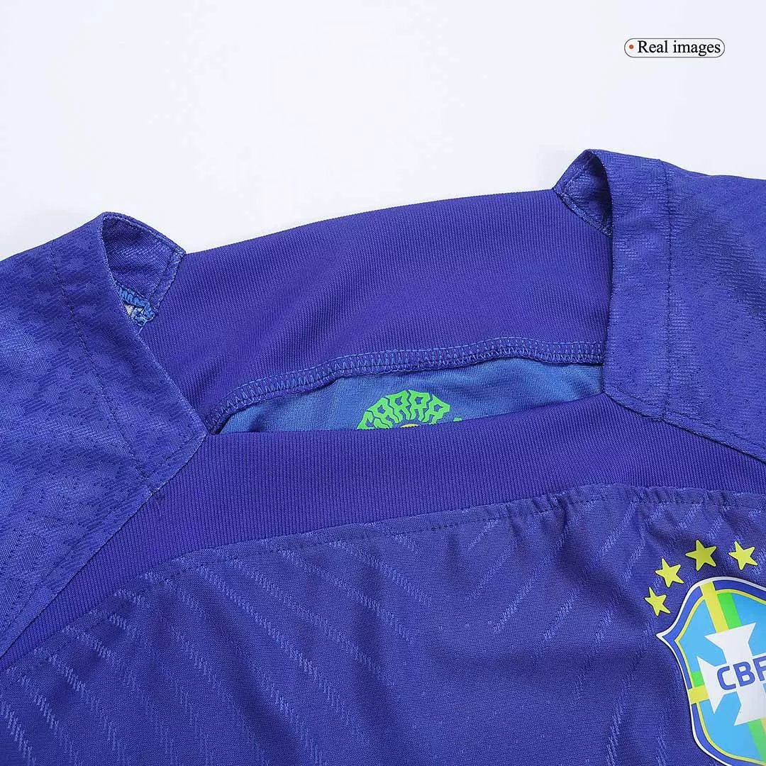 Authentic NEYMAR JR #10 Brazil Football Shirt Away 2022 - bestfootballkits