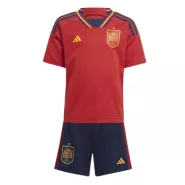 Spain Football Mini Kit (Shirt+Shorts) Home 2022 - bestfootballkits