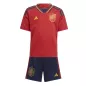 Spain Football Mini Kit (Shirt+Shorts+Socks) Home 2022 - bestfootballkits