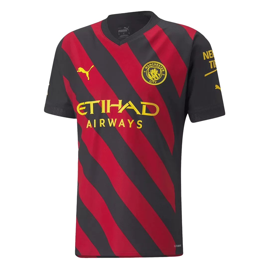 Authentic Manchester City Football Shirt Away 2022/23