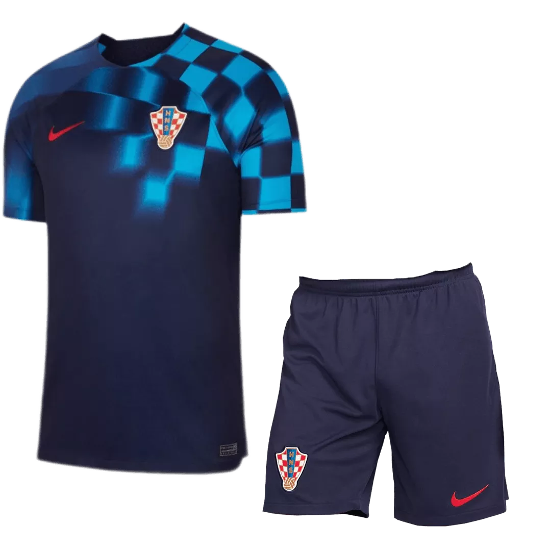 Croatia Football Kit (Shirt+Shorts) Away 2022