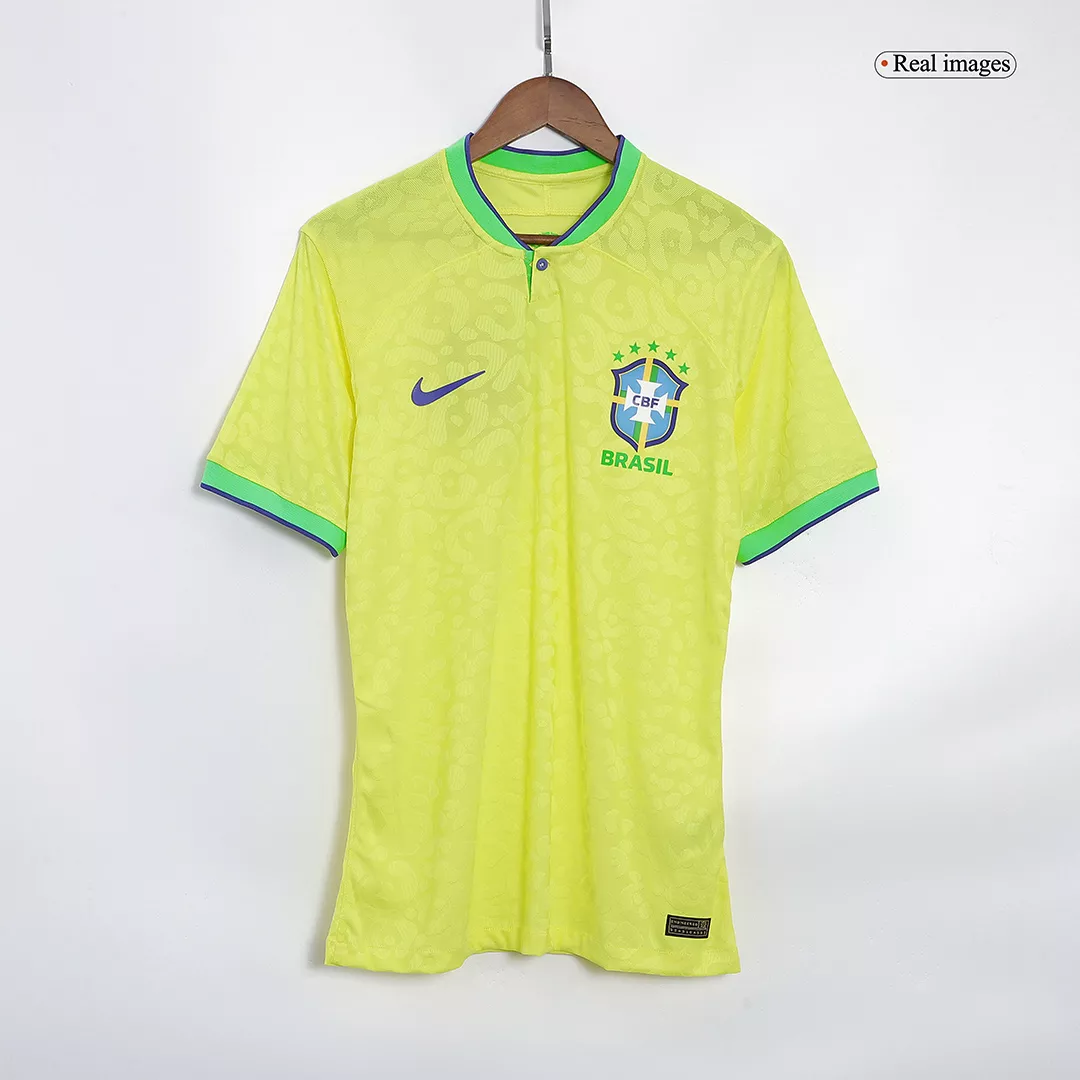 Authentic FABINHO #15 Brazil Football Shirt Home 2022 - bestfootballkits