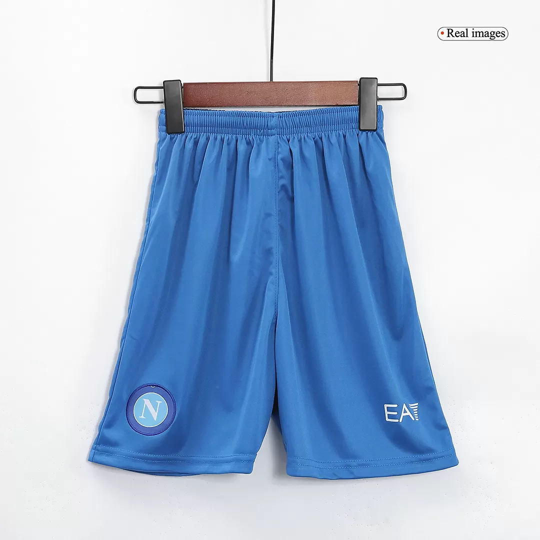 Napoli Football Mini Kit (Shirt+Shorts) Home 2022/23 - bestfootballkits