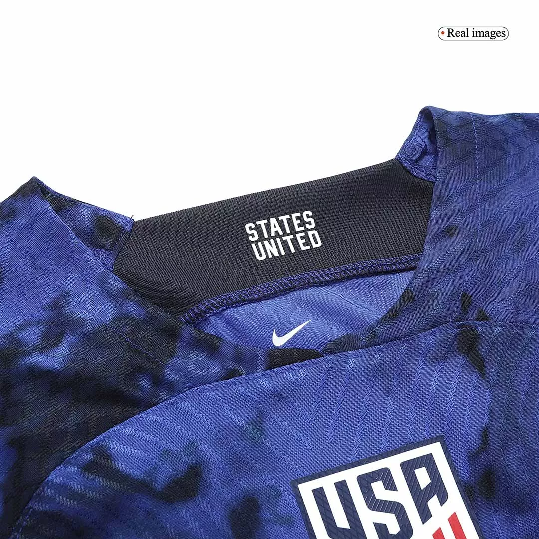 Authentic YEDLIN #22 USA Football Shirt Away 2022 - bestfootballkits