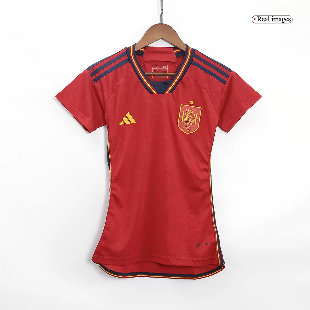 Women's Spain Football Shirt Home 2022 - bestfootballkits