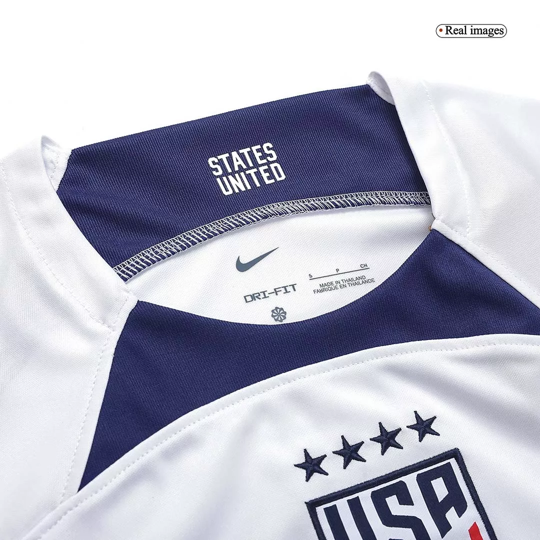 Women's HEATH #7 USA Football Shirt Home 2022 - bestfootballkits