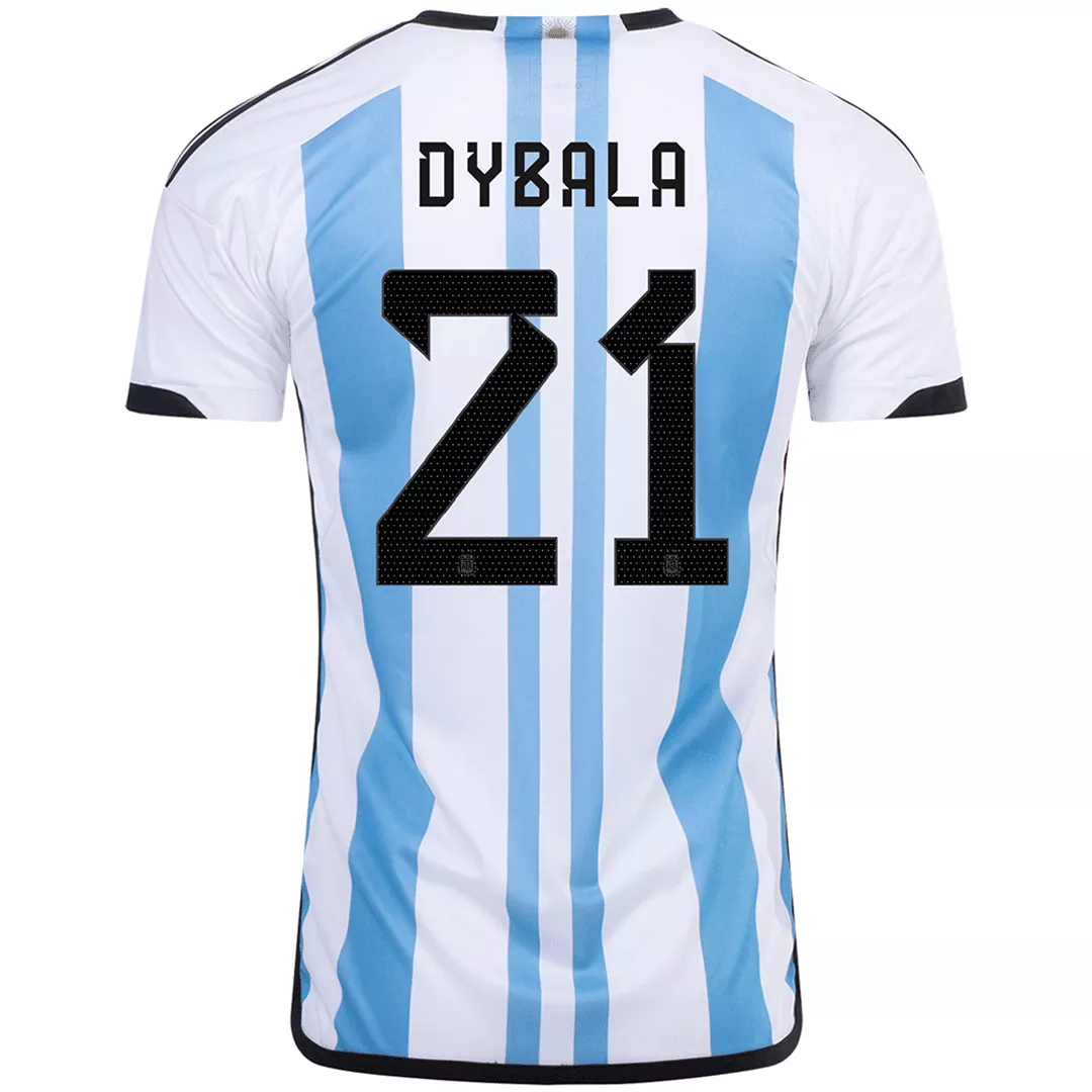 DYBALA #21 Argentina Football Shirt Home 2022