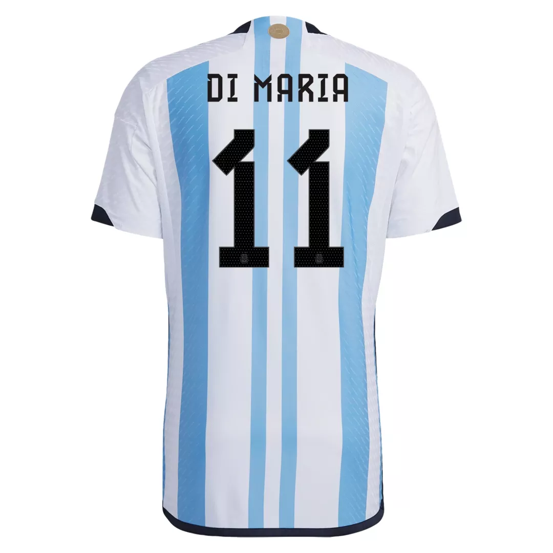 Authentic DI MARIA #11 Argentina Football Shirt Home 2022