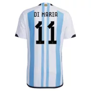 Authentic DI MARIA #11 Argentina Football Shirt Home 2022 - bestfootballkits