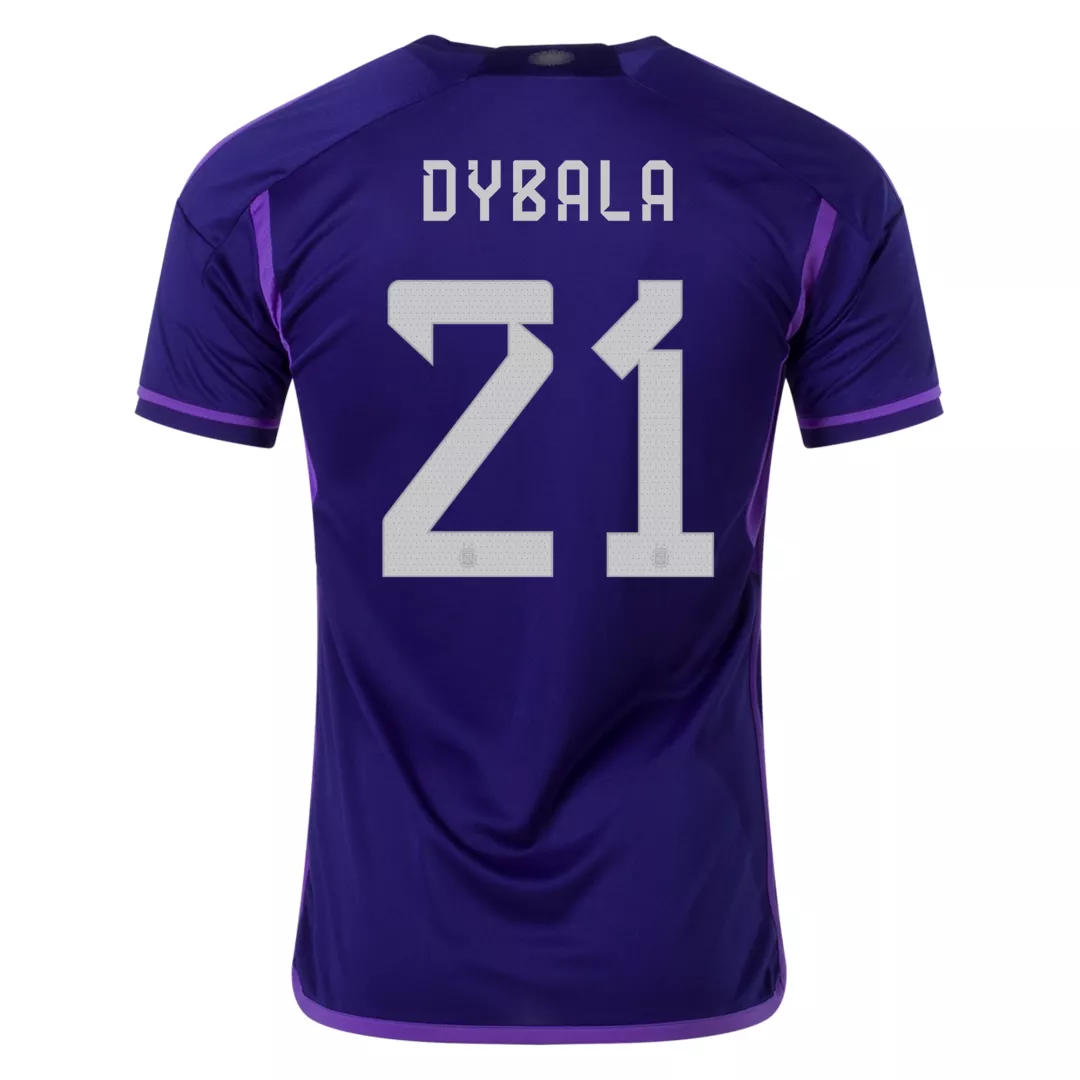 DYBALA #21 Argentina Football Shirt Away 2022