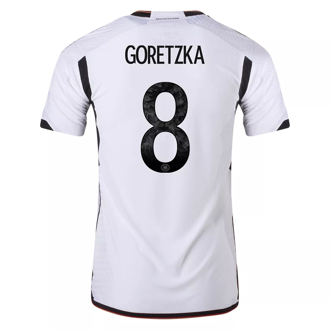 Authentic GORETZKA #8 Germany Football Shirt Home 2022
