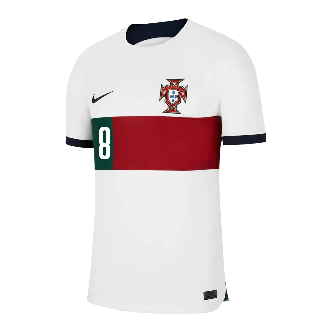 B.FERNANDES #8 Portugal Football Shirt Away 2022 - bestfootballkits