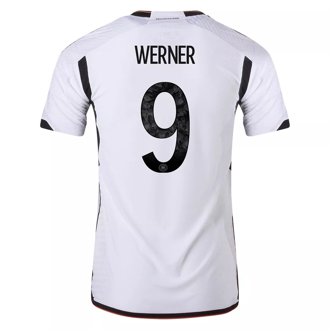 Authentic WERNER #9 Germany Football Shirt Home 2022