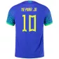 Authentic NEYMAR JR #10 Brazil Football Shirt Away 2022 - bestfootballkits