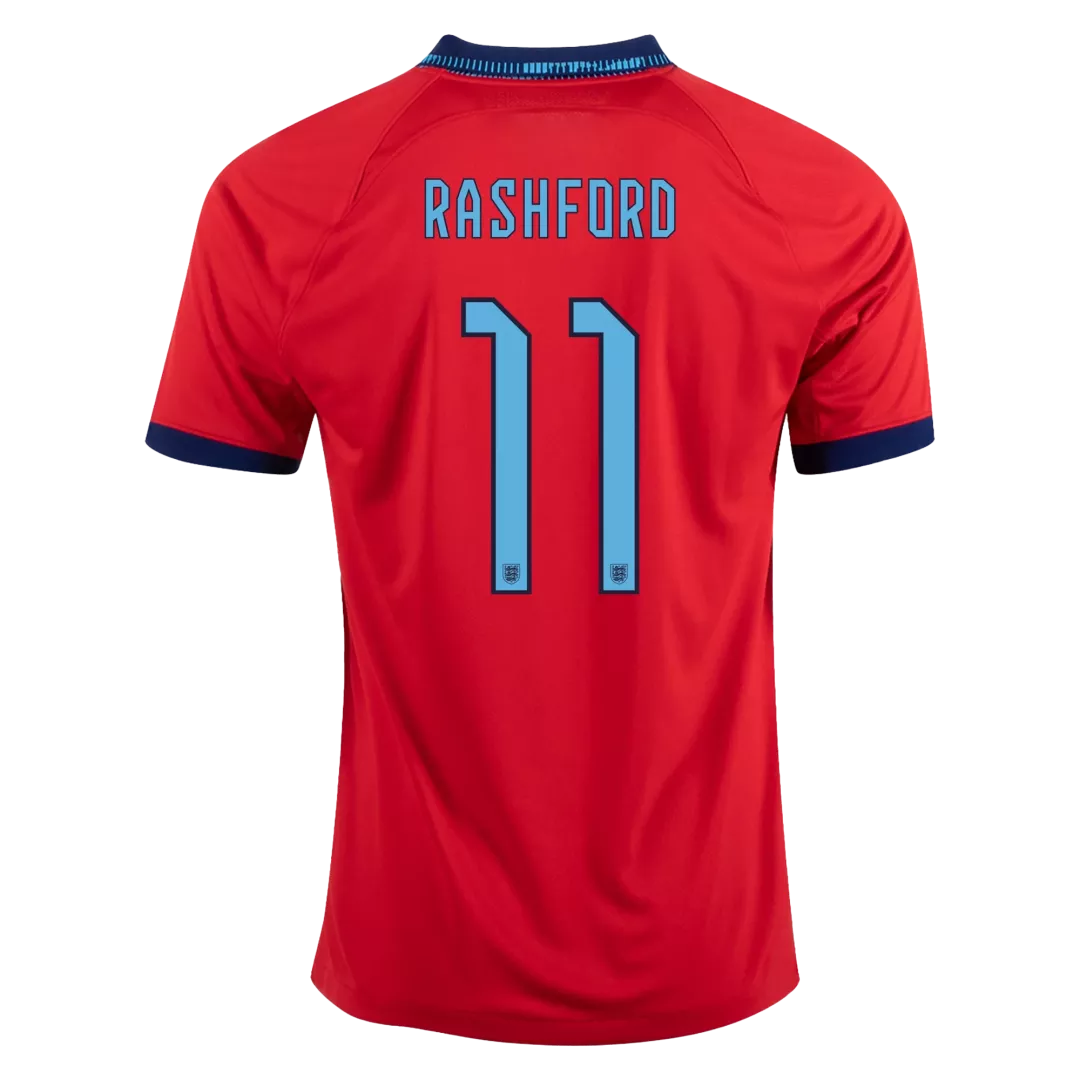 RASHFORD #11 England Football Shirt Away 2022