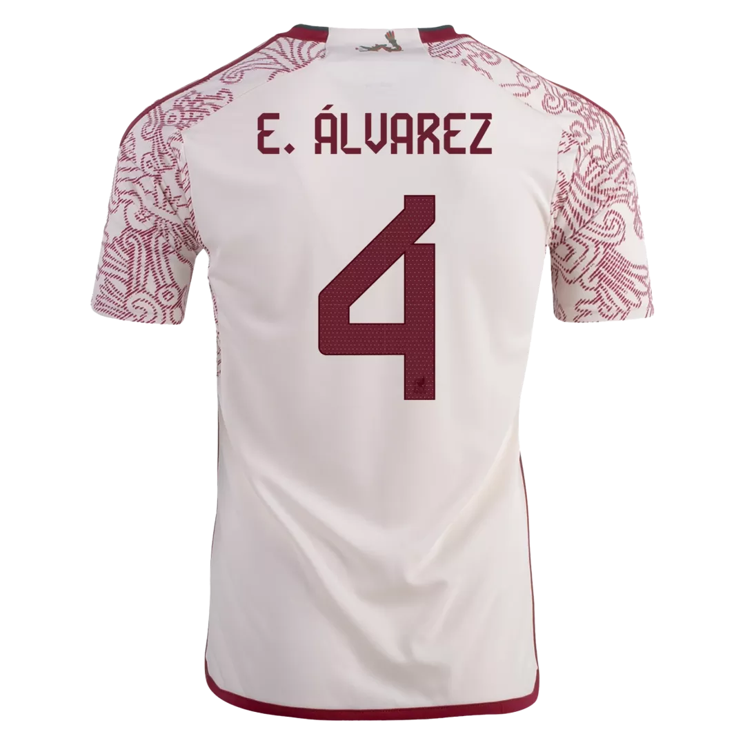 E.ÁLVAREZ #4 Mexico Football Shirt Away 2022
