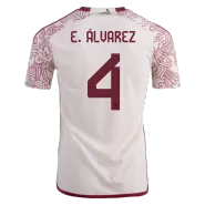 E.ÁLVAREZ #4 Mexico Football Shirt Away 2022 - bestfootballkits