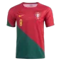 B.FERNANDES #8 Portugal Football Shirt Home 2022 - bestfootballkits
