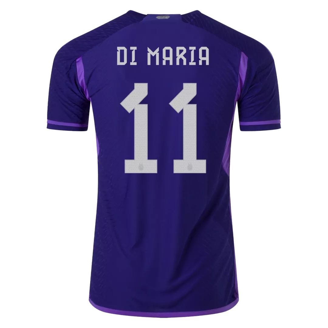 Authentic DI MARIA #11 Argentina Football Shirt Away 2022