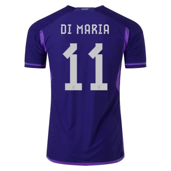Authentic DI MARIA #11 Argentina Football Shirt Away 2022 - bestfootballkits