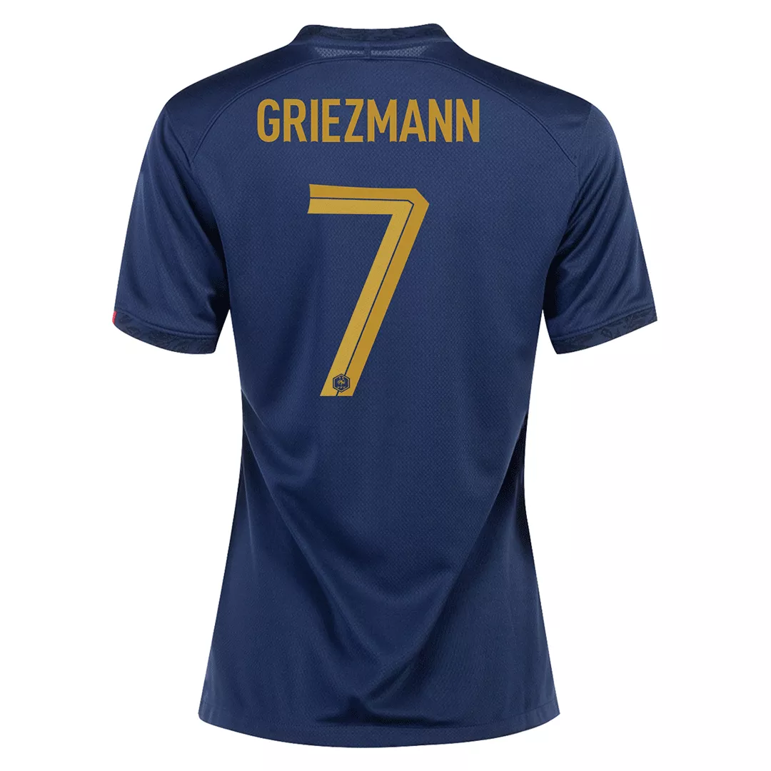 Women's GRIEZMANN #7 France Football Shirt Home 2022