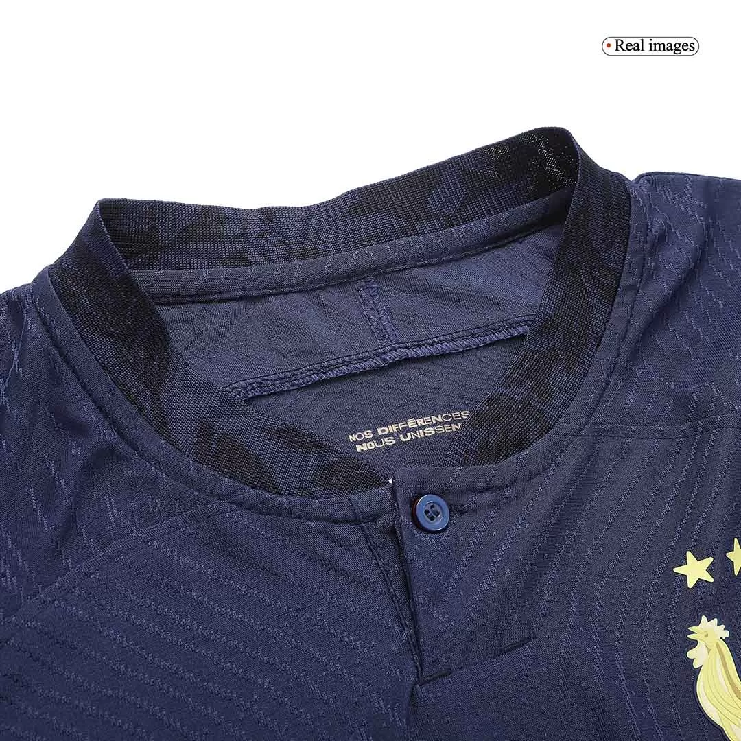 Authentic BENZEMA #19 France Football Shirt Home 2022 - bestfootballkits