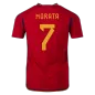 Authentic MORATA #7 Spain Football Shirt Home 2022 - bestfootballkits