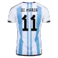 DI MARIA #11 Argentina Football Shirt Home 2022 - bestfootballkits