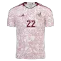 Authentic H.LOZANO #22 Mexico Football Shirt Away 2022 - bestfootballkits