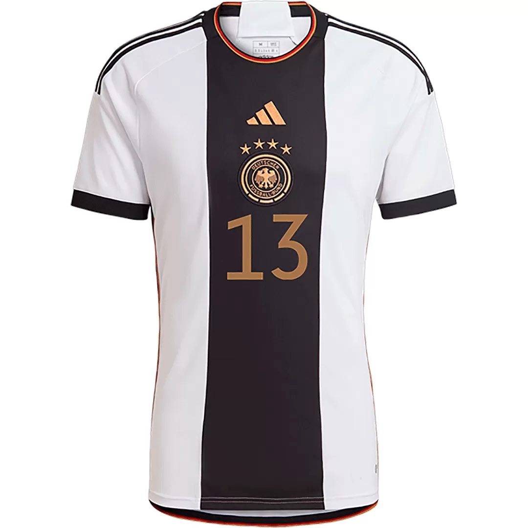 MÜLLER #13 Germany Football Shirt Home 2022 - bestfootballkits