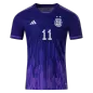 Authentic DI MARIA #11 Argentina Football Shirt Away 2022 - bestfootballkits