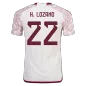 Authentic H.LOZANO #22 Mexico Football Shirt Away 2022 - bestfootballkits