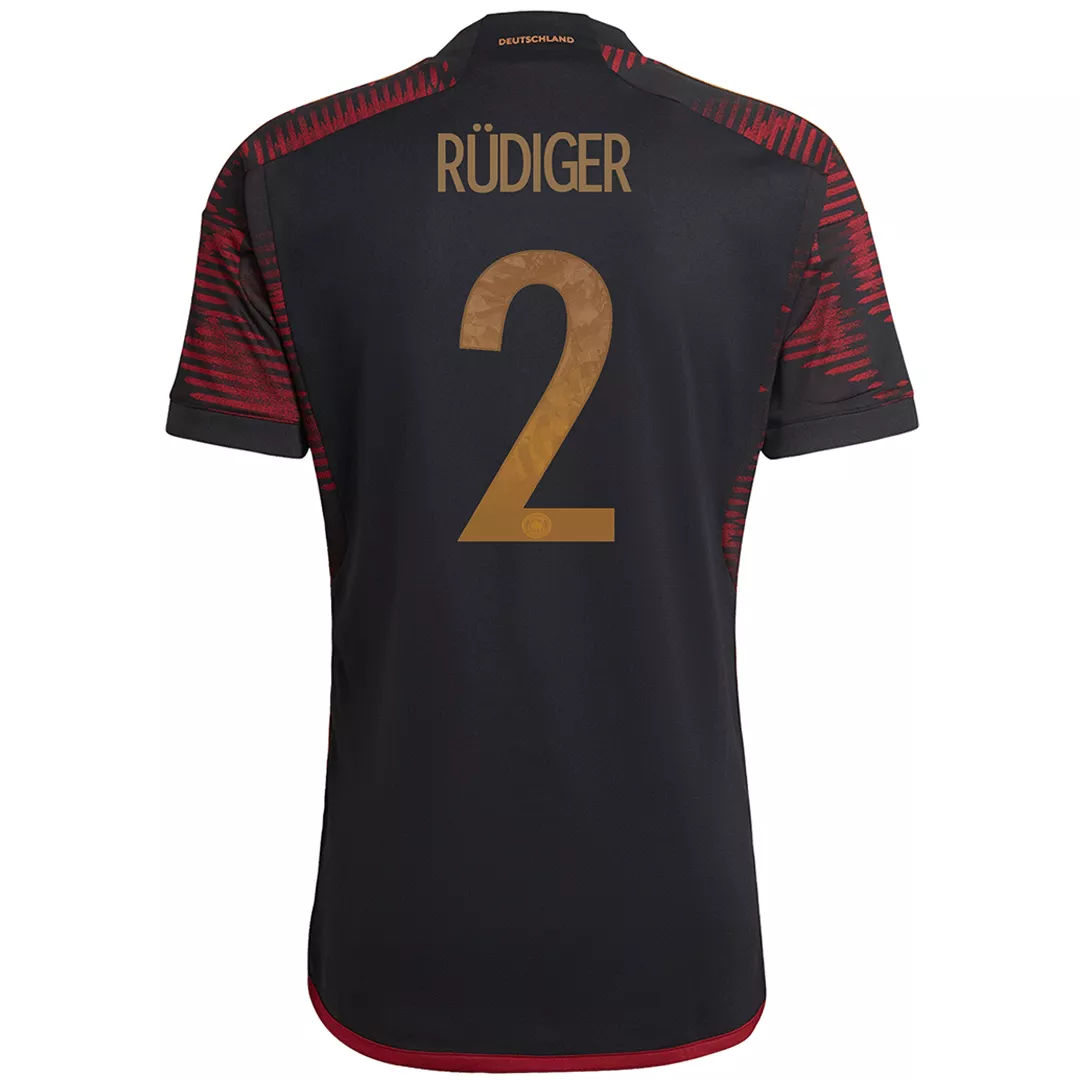 RÜDIGER #2 Germany Football Shirt Away 2022