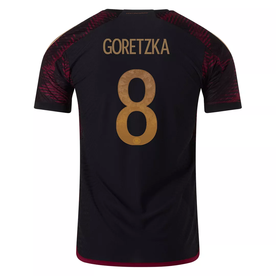 Authentic GORETZKA #8 Germany Football Shirt Away 2022