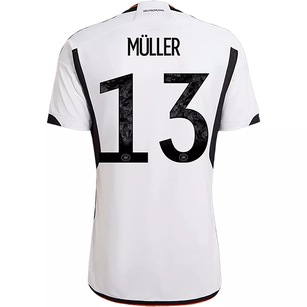 MÜLLER #13 Germany Football Shirt Home 2022