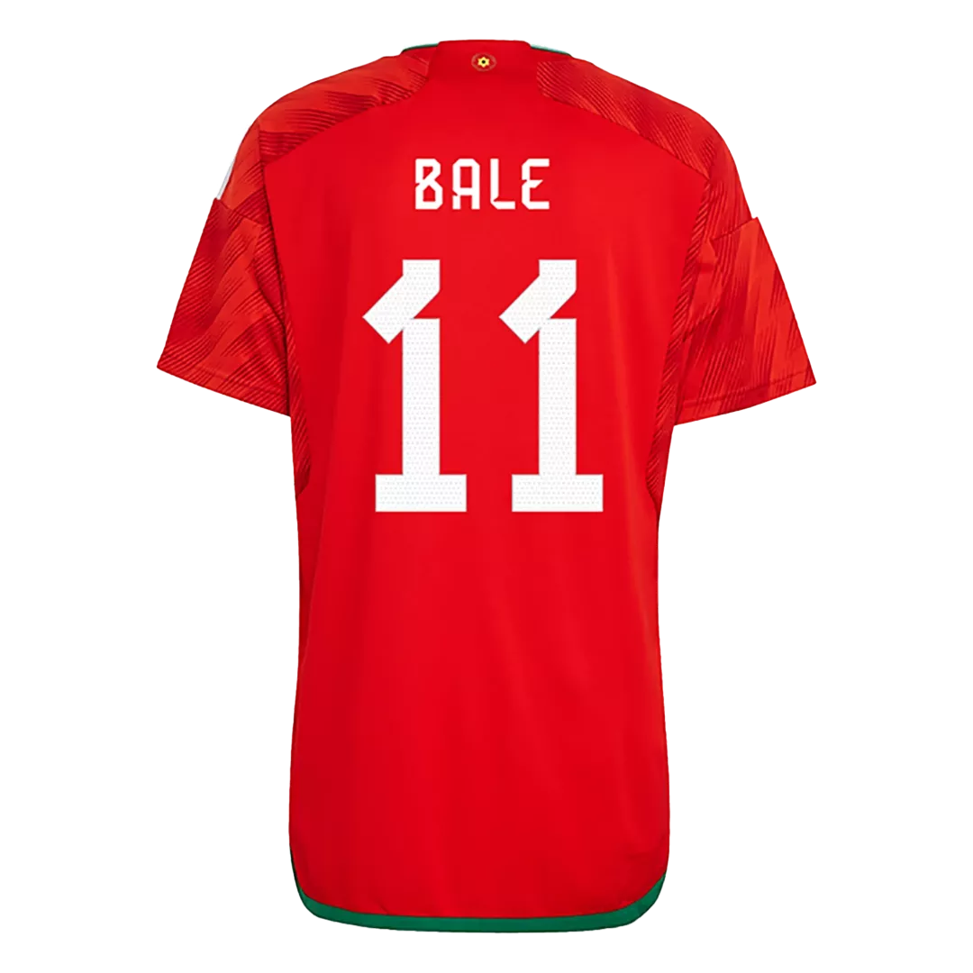 BALE #11 Wales Football Shirt Home 2022