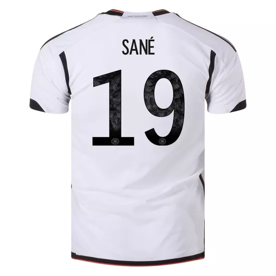 SANÉ #19 Germany Football Shirt Home 2022 - bestfootballkits