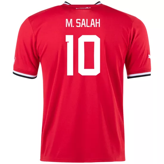 M.SALAH #10 Egypt Football Shirt Home 2022 - bestfootballkits
