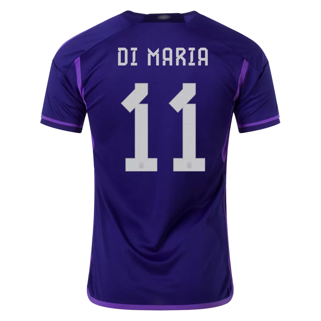 DI MARIA #11 Argentina Football Shirt Away 2022