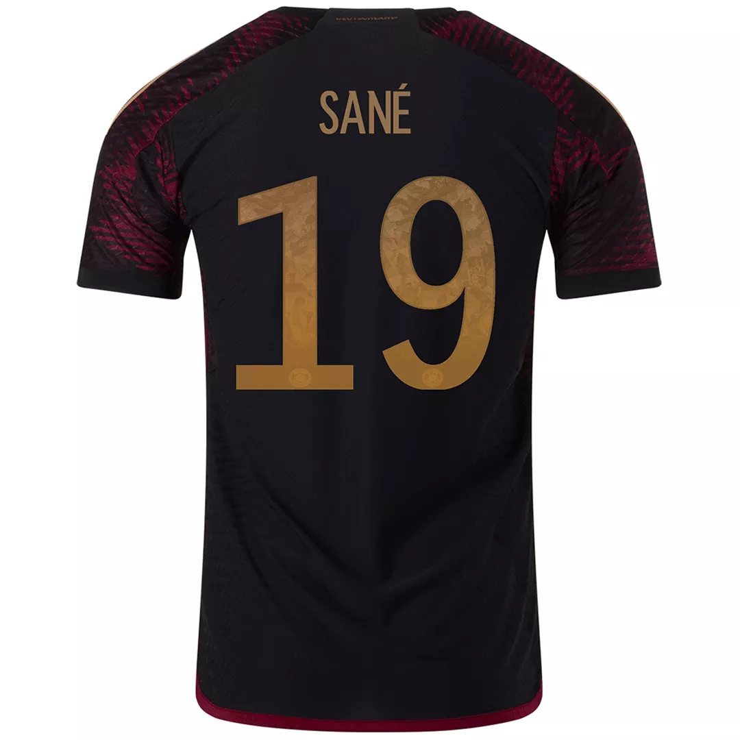 Authentic SANÉ #9 Germany Football Shirt Away 2022
