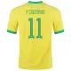 Authentic P.Coutinho #11 Brazil Football Shirt Home 2022 - bestfootballkits