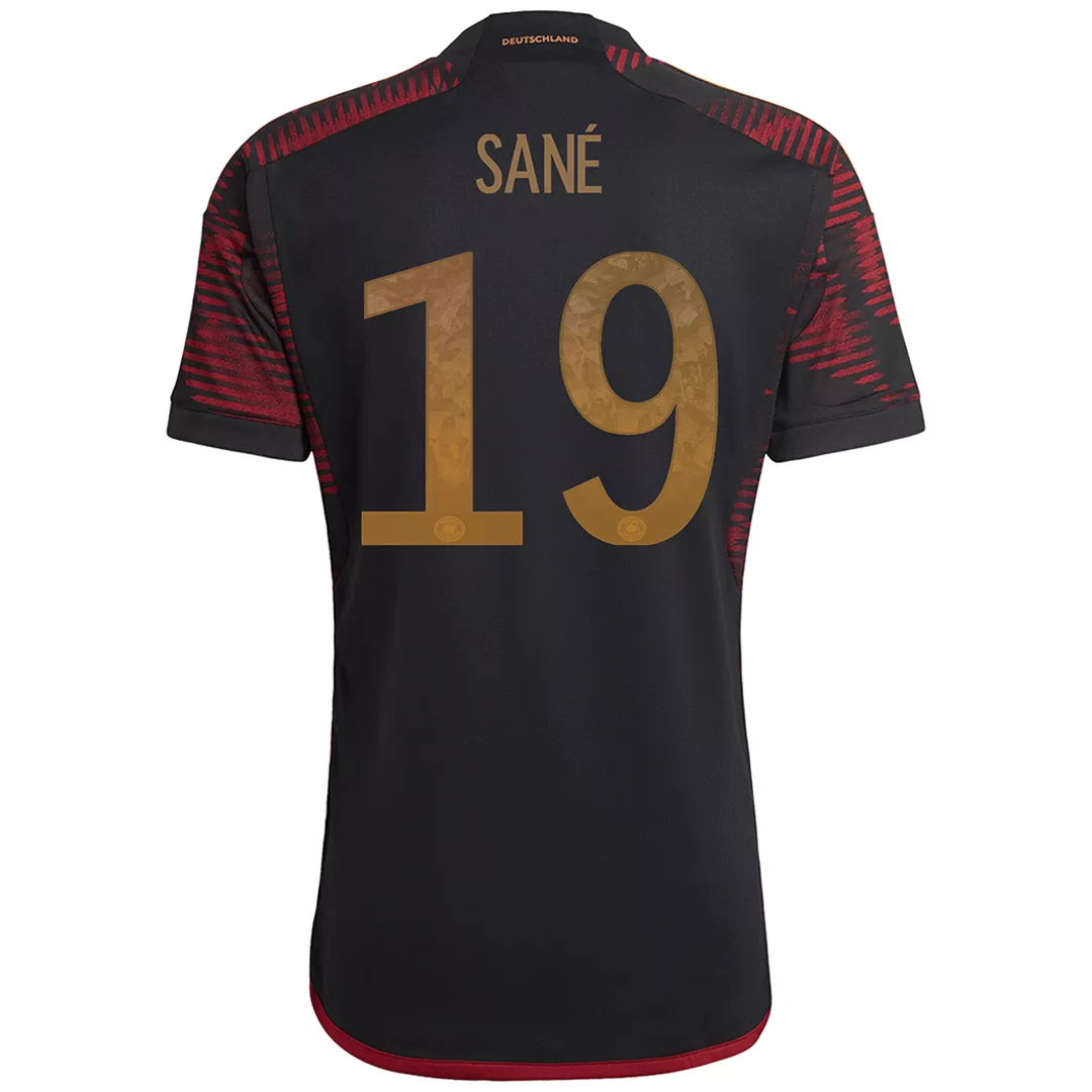 SANÉ #19 Germany Football Shirt Away 2022