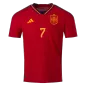 Authentic MORATA #7 Spain Football Shirt Home 2022 - bestfootballkits