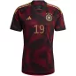 SANÉ #19 Germany Football Shirt Away 2022 - bestfootballkits